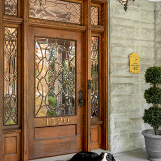 Historic 1904 Bauer Mansion Downtown Naperville Designed by Lauren Collander Interiors