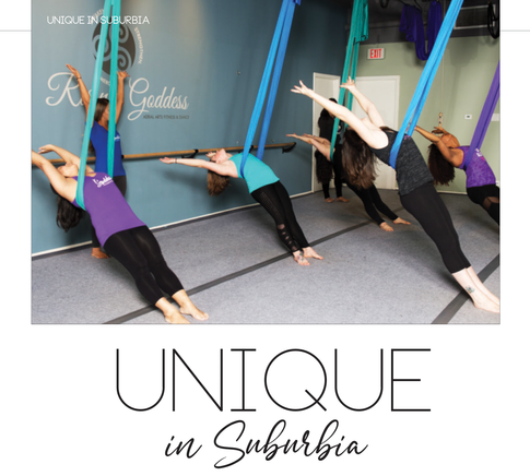 UNIQUE IN SUBURBIA | An Inspiring, Uplifting and Magnetic Space in Westmont, RIsing Goddess Fitness 