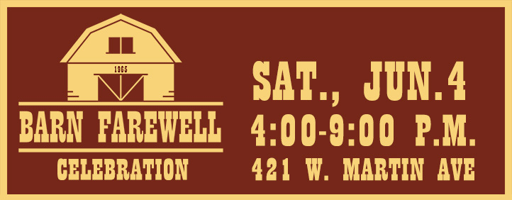 BARN FAREWELL CELEBRATION Naperville Park District Invites the Community