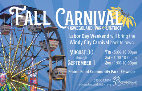 FALL CARNIVAL | Happening in Oswego Over Labor Day Weekend