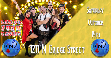 LIBIDO FUNK CIRCUS | Pinz Invites You Out for a Night of Big Energy & Dancing Fun 