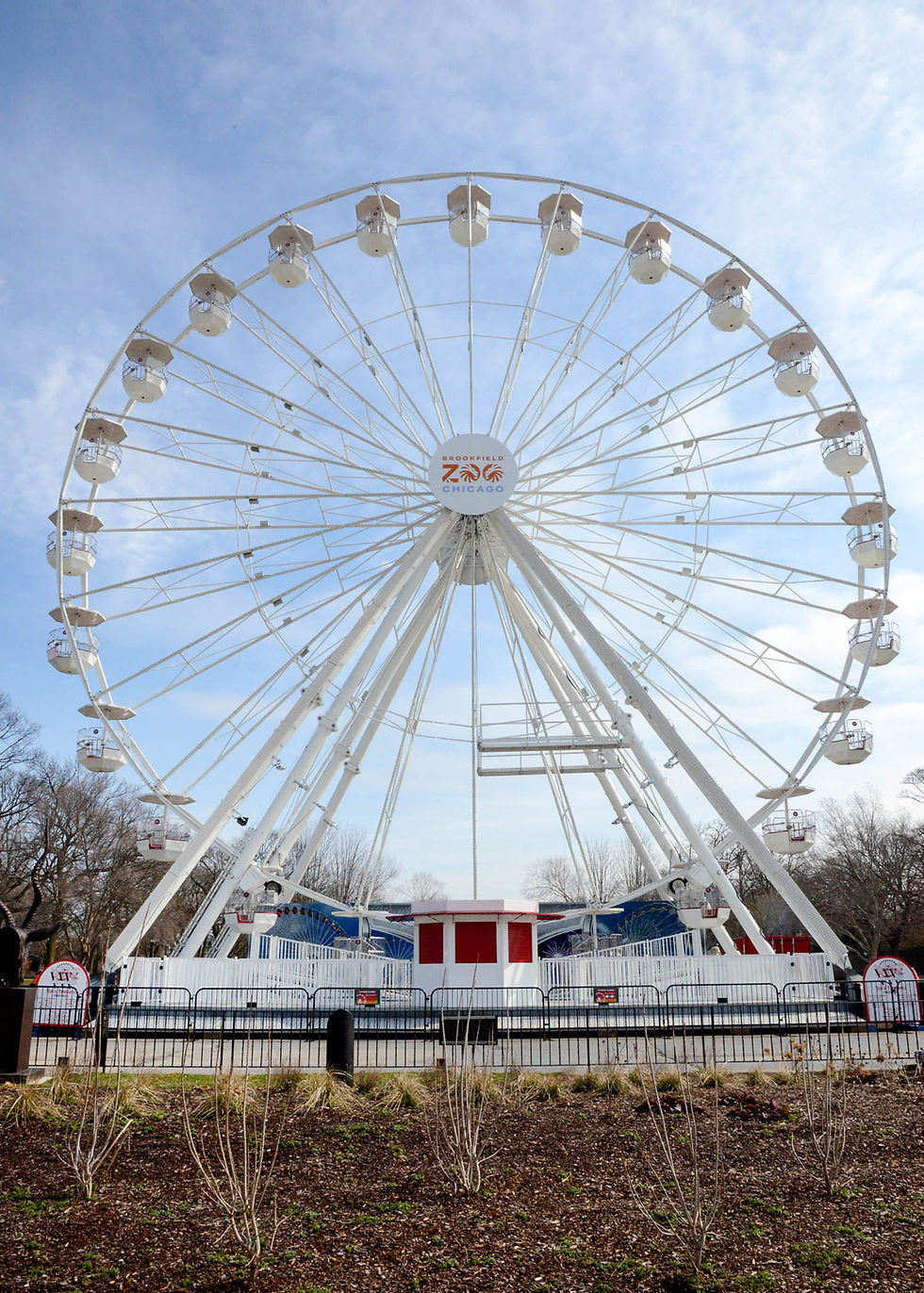 BROOKFIELD ZOO | 110-foot Anniversary Ferris Wheel will Offer a Unique Bird’s-Eye Views of the Park