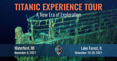 TRAVELING EXHIBIT | The Titanic Experience Tour Is Coming to Lake Forest, Illinois