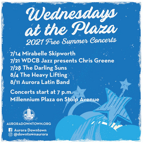 FREE SUMMER CONCERT SERIES | Downtown Aurora Starting July 14