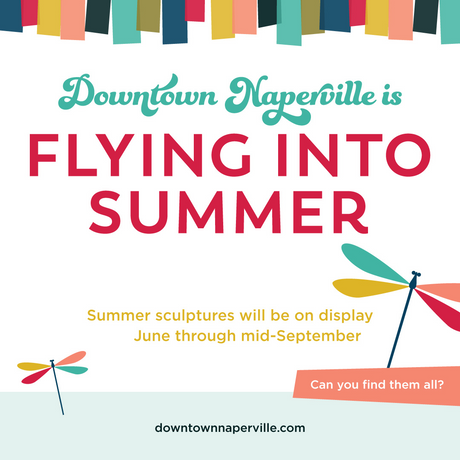NAPERVILLE | Downtown Naperville Will Be “Flying Into Summer” This Year