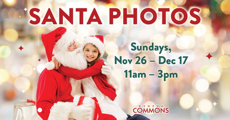SANTA AT GENEVA COMMONS| Visit with Santa, Get Photos and More while Shopping Your Favorite Stores