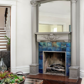 Historic 1904 Bauer Mansion Downtown Naperville Designed by Lauren Collander Interiors