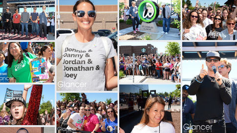SCENE AROUND SUBURBIA | The Wahlk of Fame with NKOTB at Wahlburgers in St. Charles (June 18)