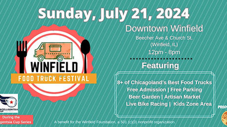 WINFIELD | Winfield Food Truck Festival, Sunday, July 21