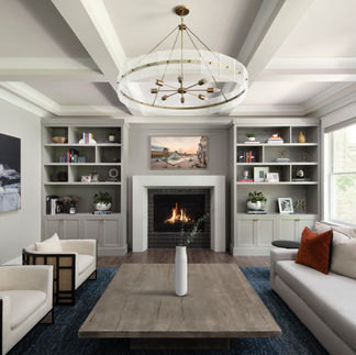 Music-Lover's Family Abode by Lauren Collander Interiors of Naperville