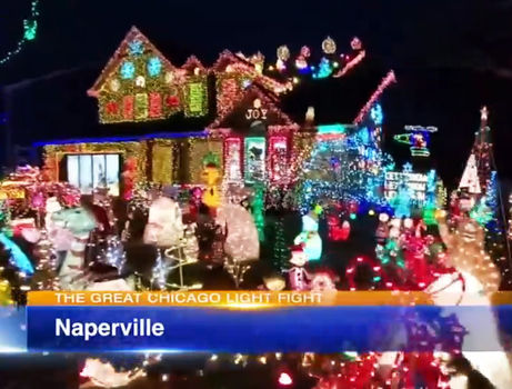 CHRISTMAS LIGHTS | Naperville Home a Finalist In ABC-7 Great Chicago Light Fight