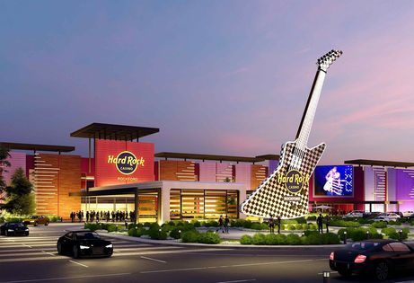CASINO NOW OPEN | Hard Rock Opening Act Opens Temp Location In Rockford, Final Location 2 Years Out