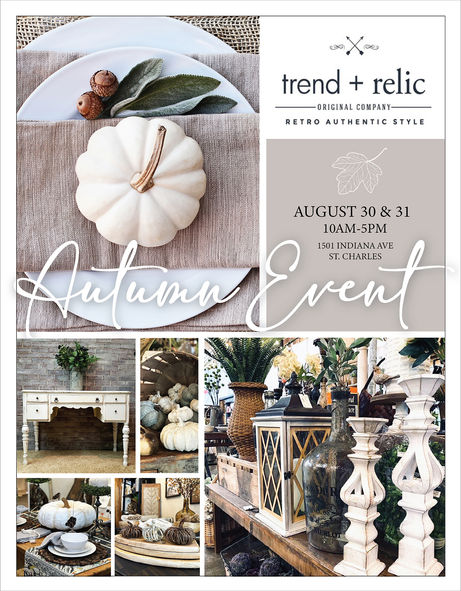 AUTUMN EVENT | trend+relic August 30-31