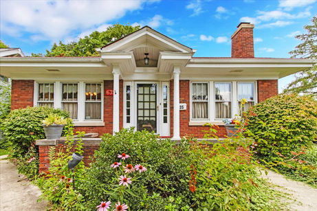 VINTAGE LIVING | 1928 Craftsman Bungalow in the Heart of Downtown Naperville a Rare Find