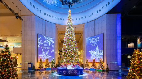 80 YEARS OF TRADITION | Christmas Around the World and Holidays of Light at Kenneth C. Griffin Museum of Science and Industry