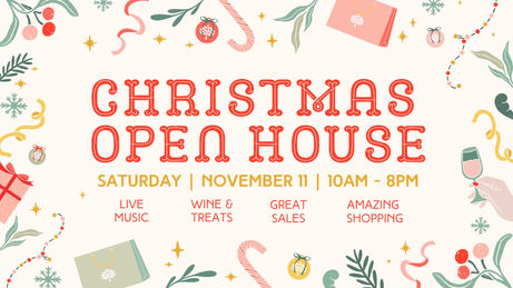 CHRISTMAS OPEN HOUSE | The Painted Tree Invites You to Shop