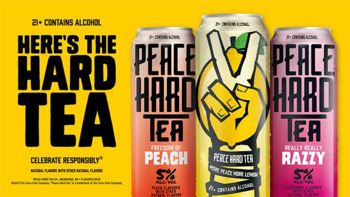 Express Hard Tea BUSINESS | Here's the Hard Tea: Peace Hard Tea™ Hits Shelves this September
