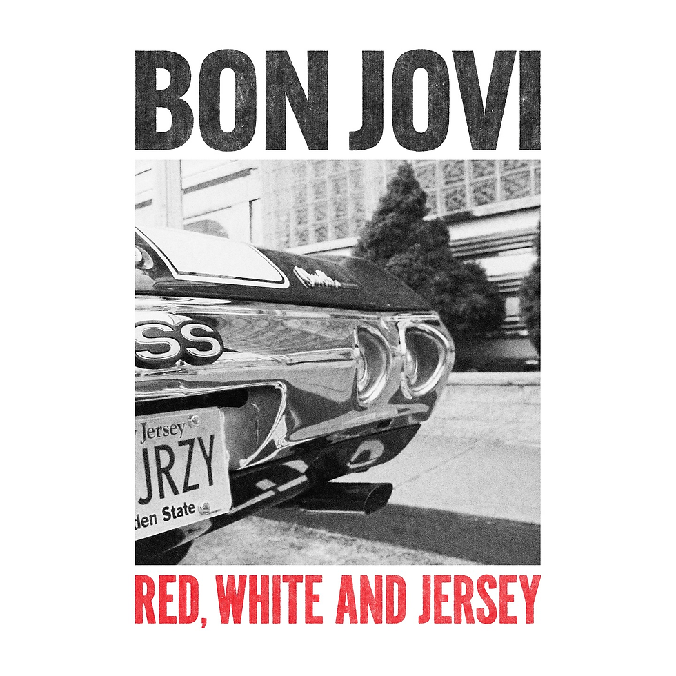 Bon Jovi - Red, white and Jersey.