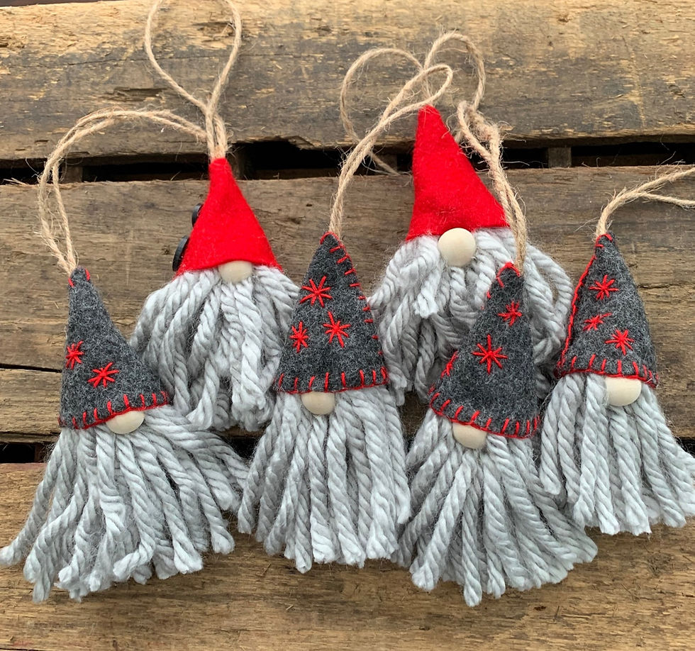 Gnome Christmas Ornament