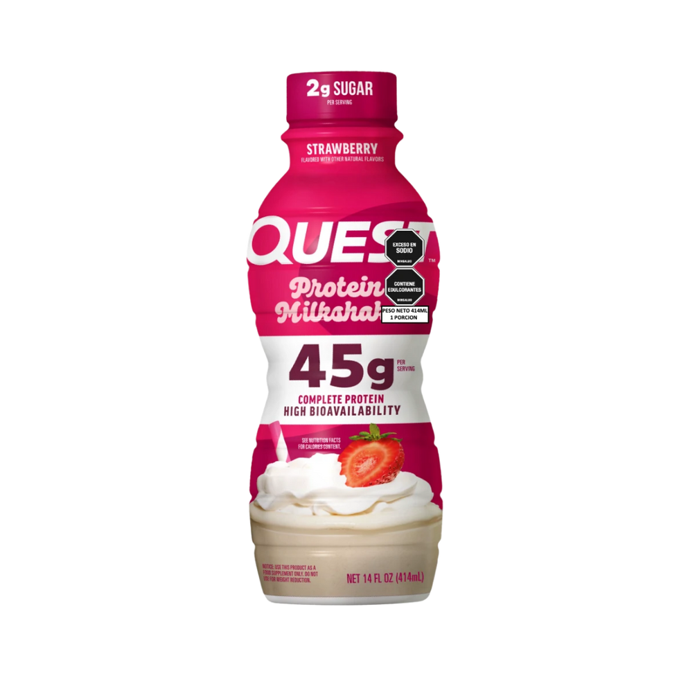 Quest Protein Milkshake 45g es una malteada lista para tomar que lleva el aporte de proteína a otro nivel.