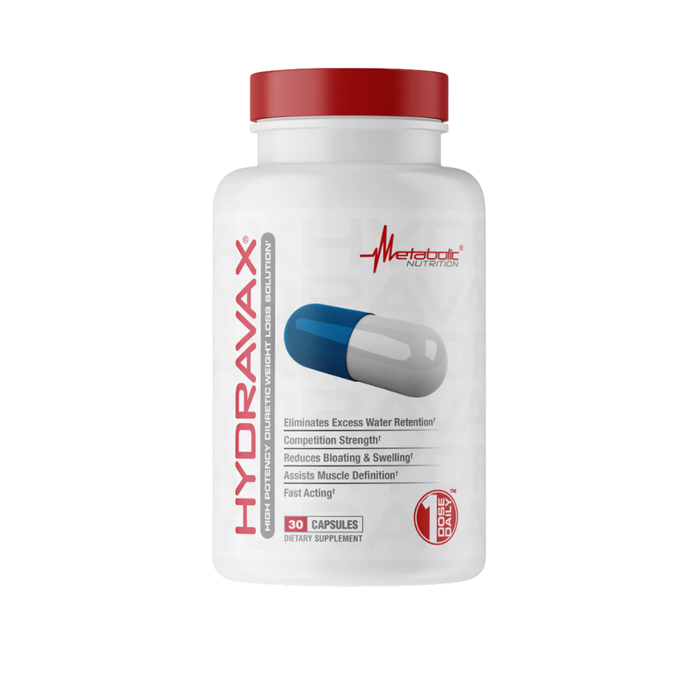 Hydravax metabolic nutrition, eliminadores de líquidos y diuréticos deportivos