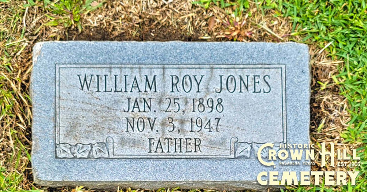 Jones, William Roy