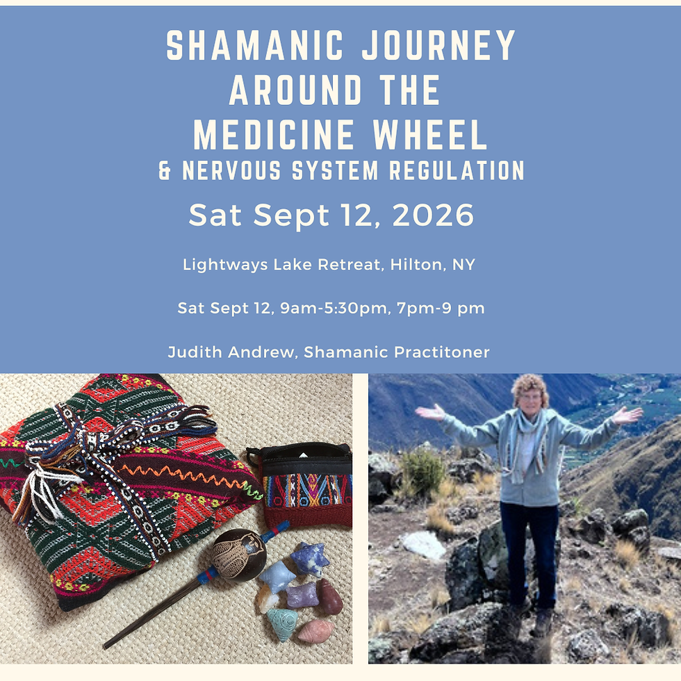 Shamanic Journey Around The Medicine Wheel