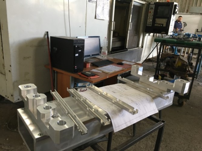 Lavorazioni in officina C.M.I.