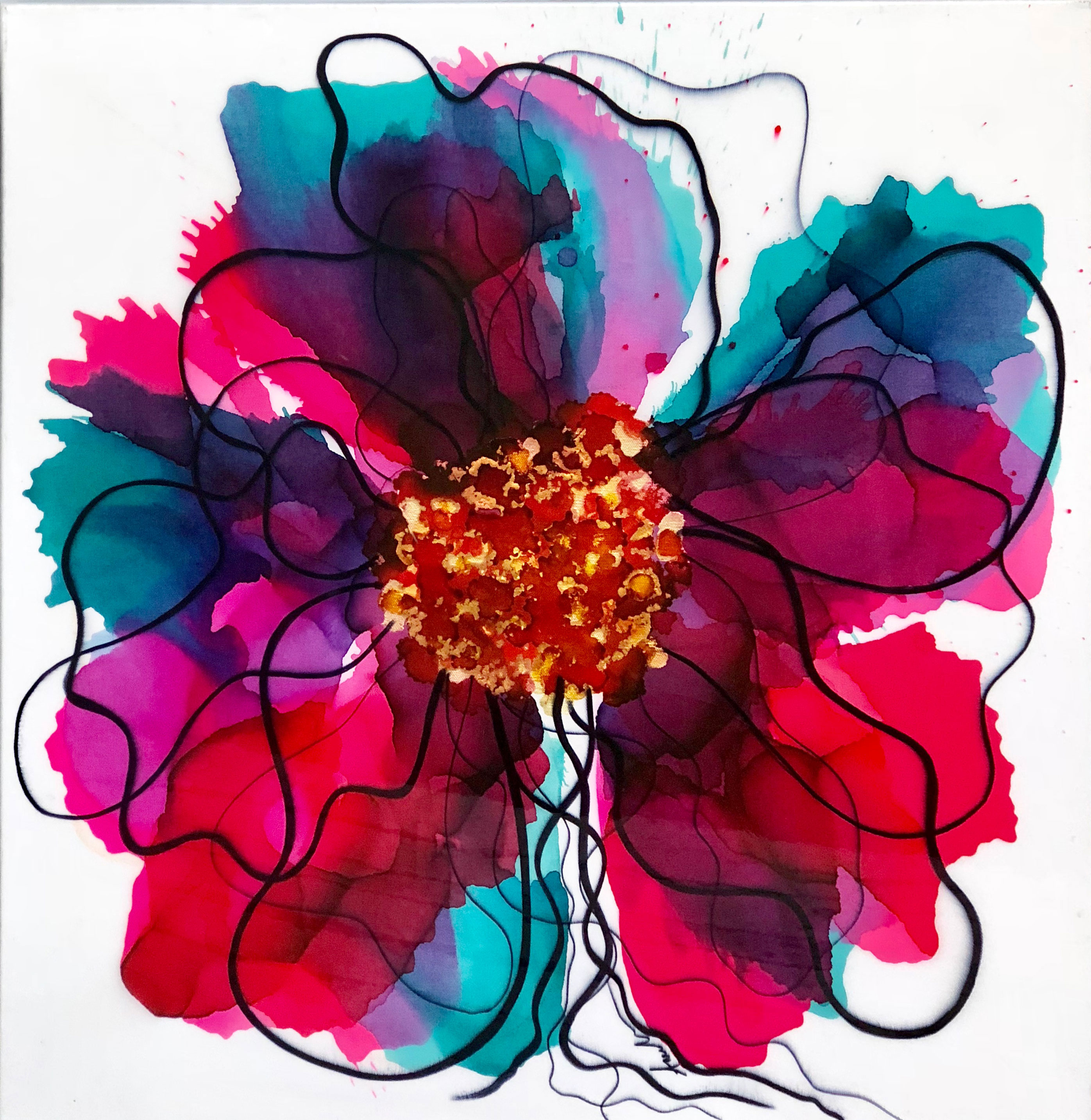 New Beginnings - Framed 34X34"