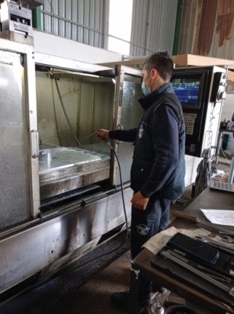 Lavorazioni in officina C.M.I.