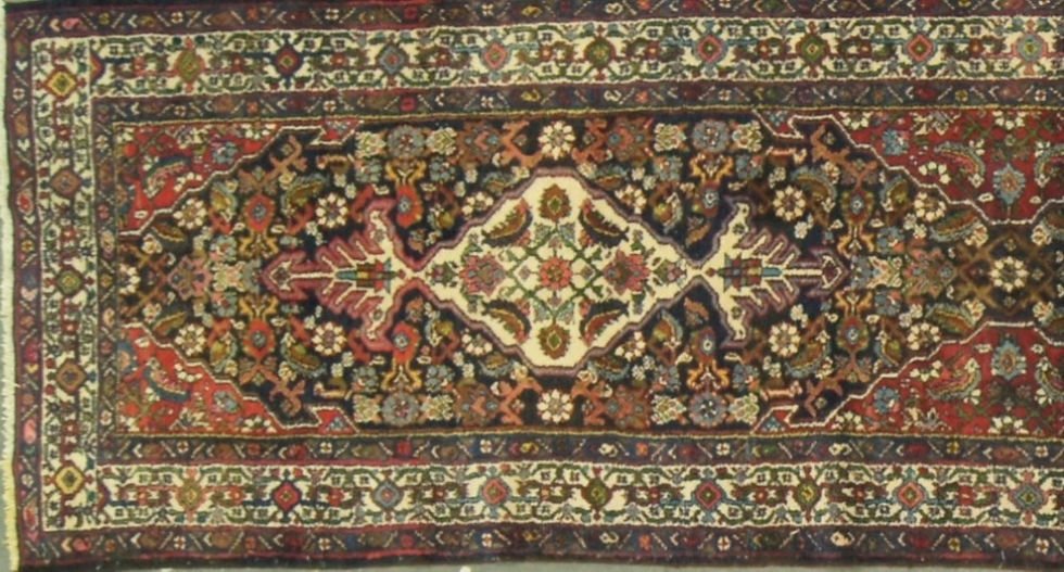Thumbnail: This exceptional piece boasts an intricate pattern including charming florals and symbols, adding a touch of elegance.