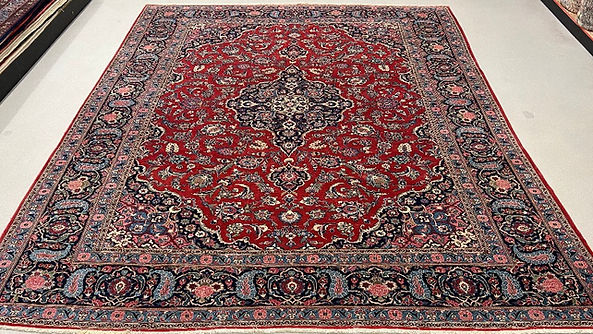 9' x 12' Antique Persian Kashan