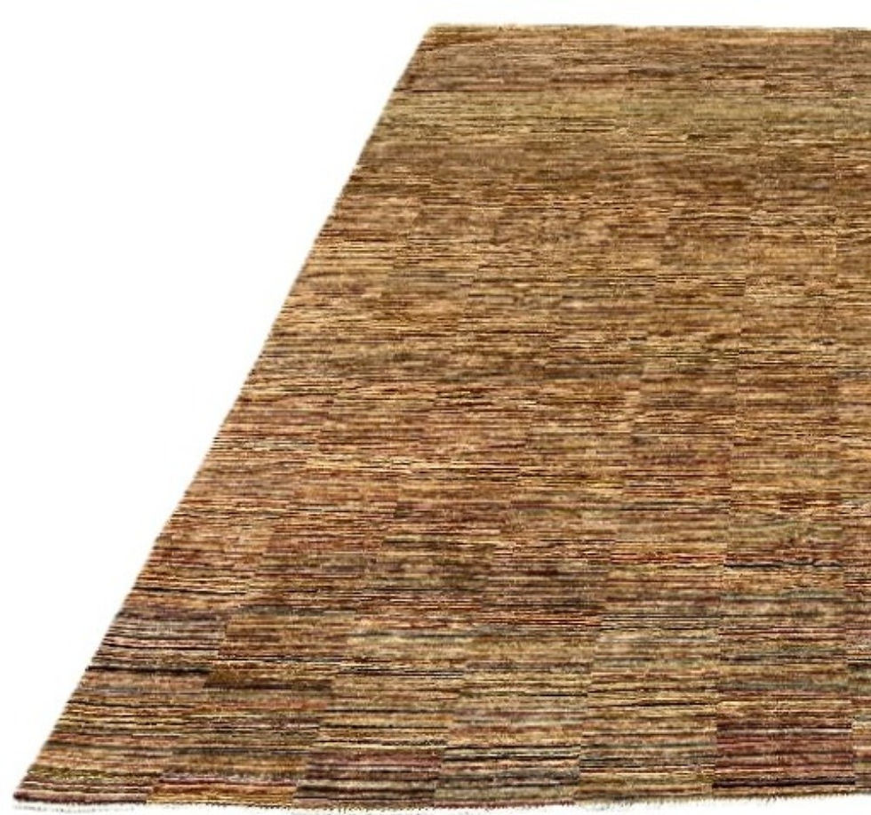 Thumbnail: Afghani rug features classic Gabbeh design highlighting simplicity and color.
