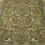 Thumbnail: This Persian rug is very special. It features a delicate nature motif with many animal prints on a pistachio green background