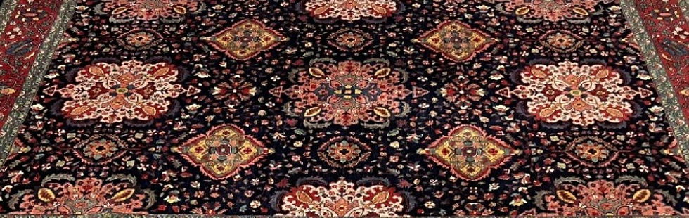 Thumbnail: This Sarouk Farahan rug features a remarkable floral design, perfect for adding a touch of personality to any space.