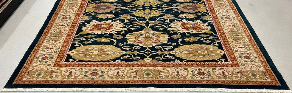 Thumbnail: Crafted by a master weaver, it boasts a beautiful early 19th century floral design that showcases intricate detailing.