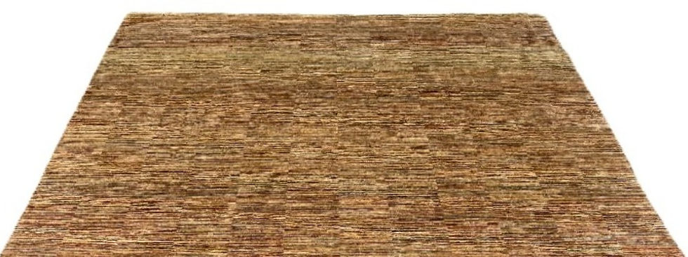 Thumbnail: Afghani rug features classic Gabbeh design highlighting simplicity and color.