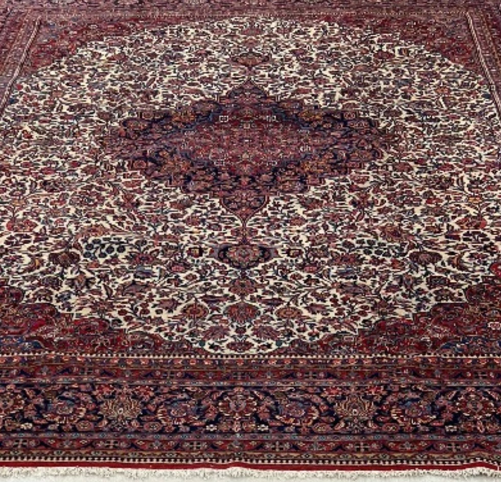 Thumbnail: Its stunning medallion design with intricate floral motifs make it a true work of art.