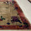 Thumbnail: This Antique rug features beautiful nature motif in art deco style, gold background.