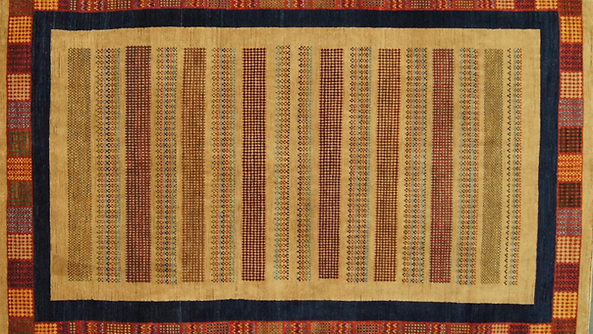 6' x 9' Persian Gabbeh Rug