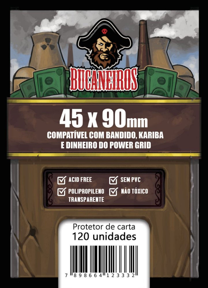 Sleeve Customizado (45x90) - Bucaneiros