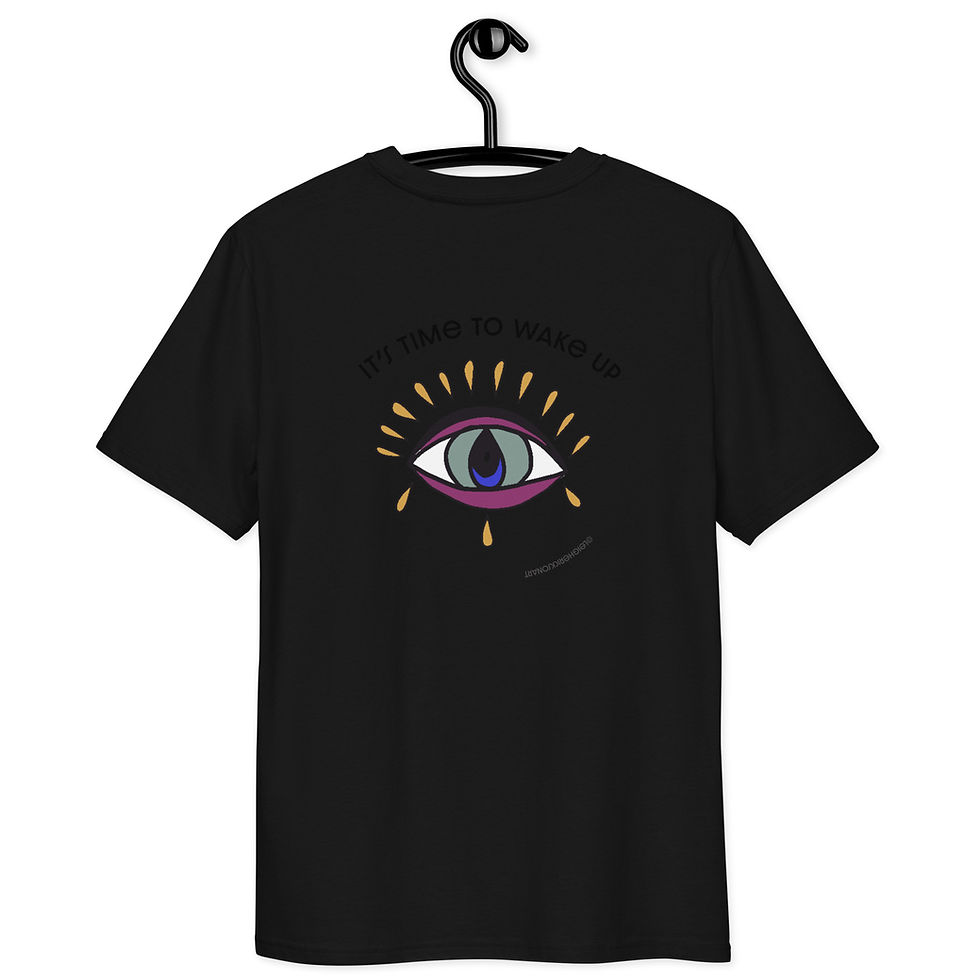 Thumbnail: Eye Tear Unisex organic cotton t-shirt