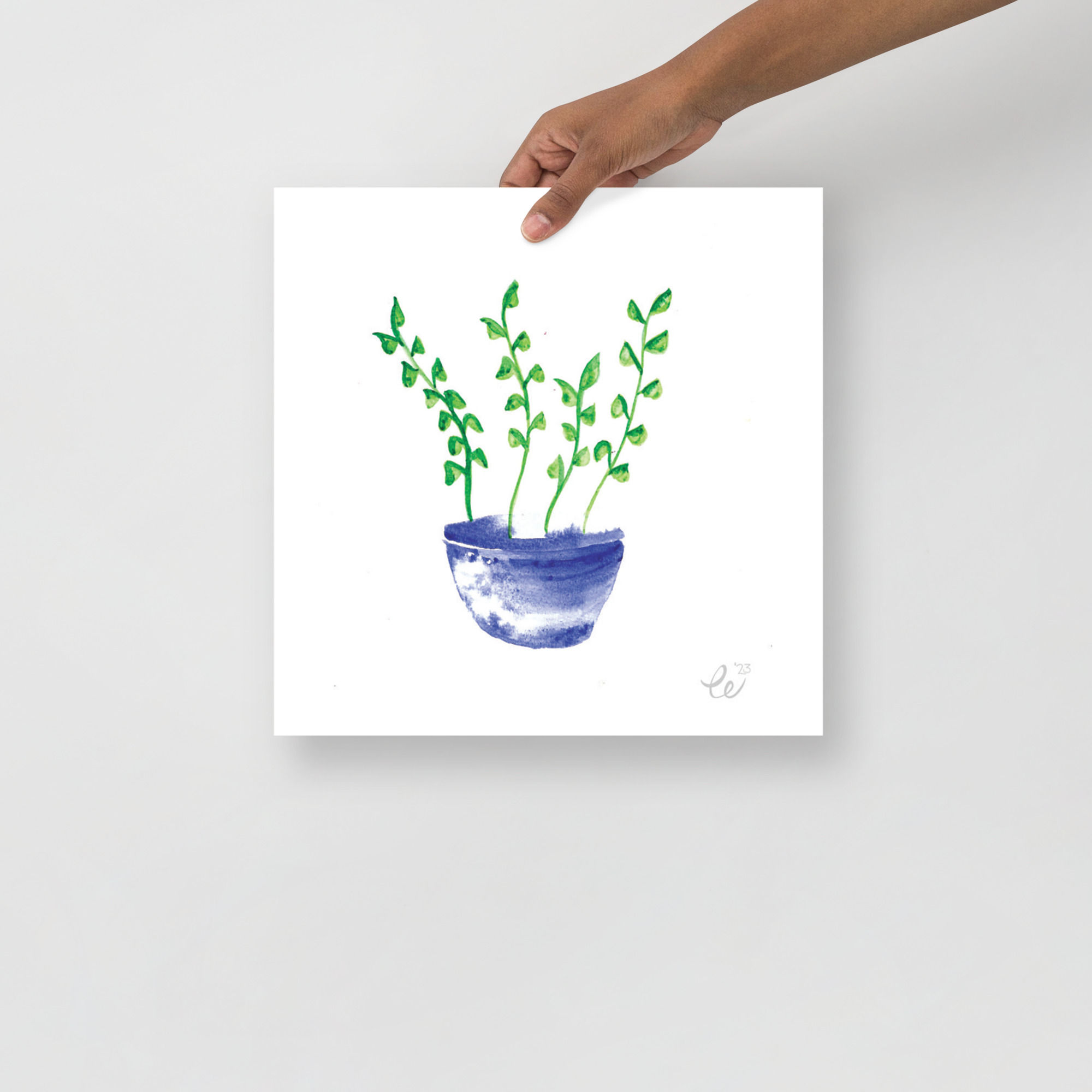 "Potted Plant" Art Print