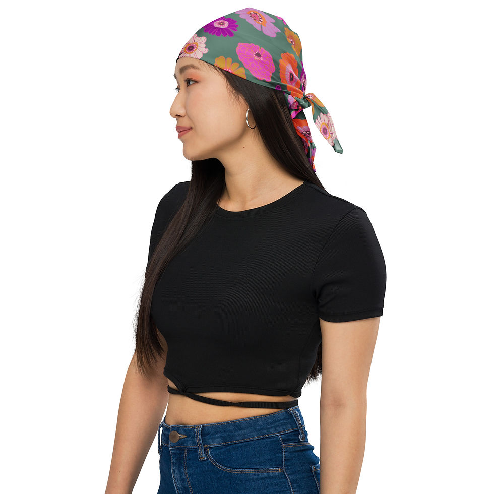 Thumbnail: Zinnias' World Bandana