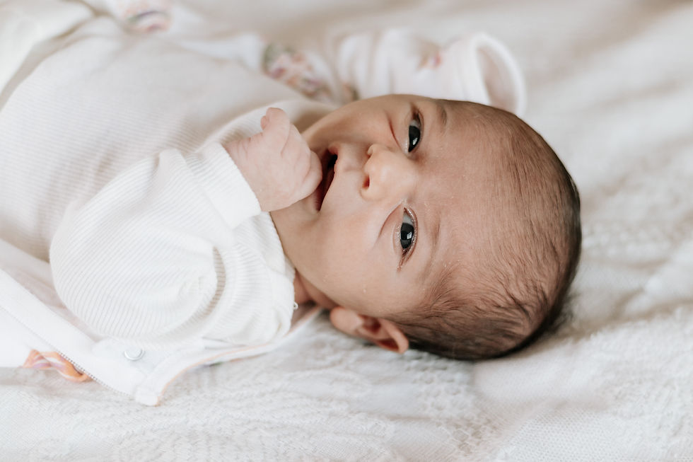 os primeiros dias do Josué – um ensaio cheio de amor