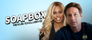 David Duchovny and Laverne Cox