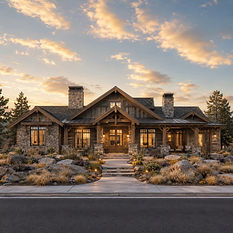 Custom ranch house plans for modern American homes