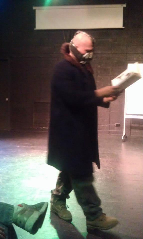 Gary John Miller performs as Bane Reading Dr. Seuss's The Big Brag