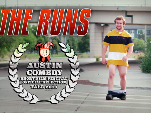 BEST ACTOR NOMINATION Austin Comedy Short Film Festival Fall 2019