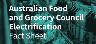 New electrification fact sheet for the food and beverage sector
